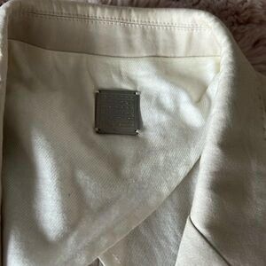 Men’s 100% cotton tan blazer